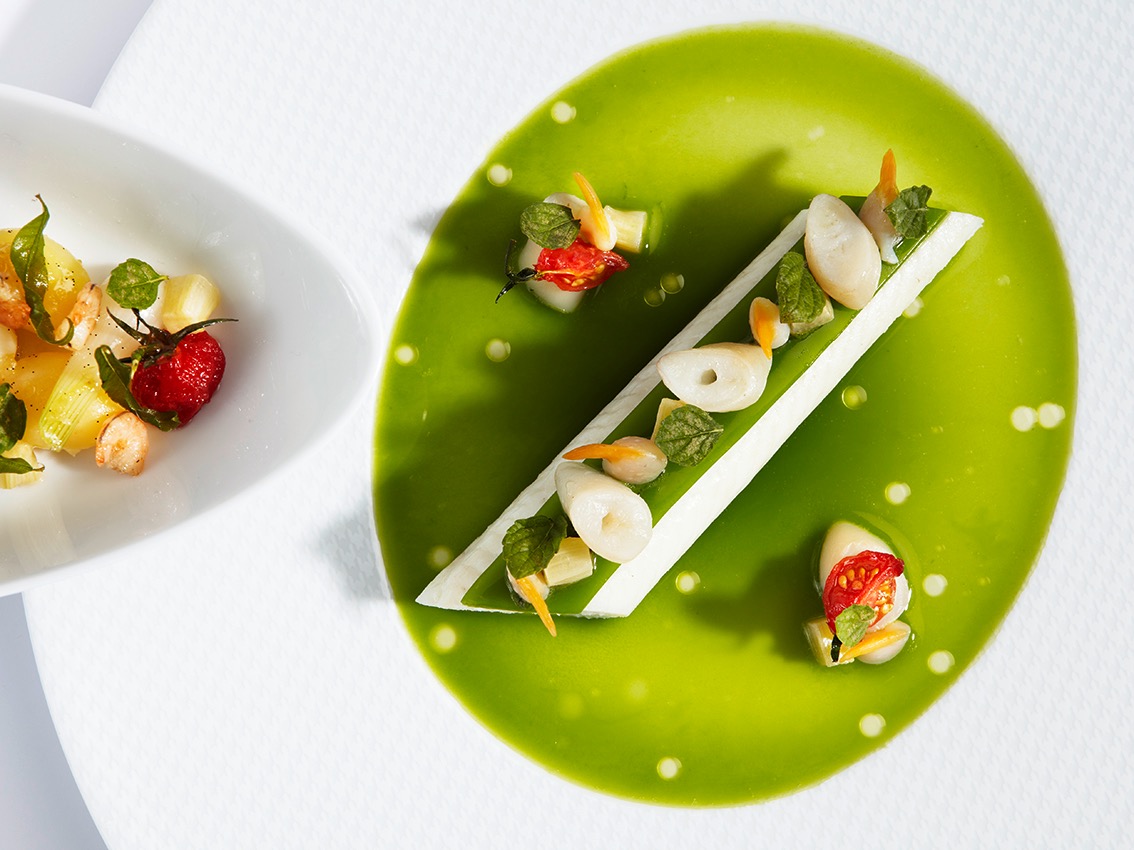 Filet de sole aux agrumes, Philippe Labbe, epoque Shangri-la Paris ©Alban Couturier