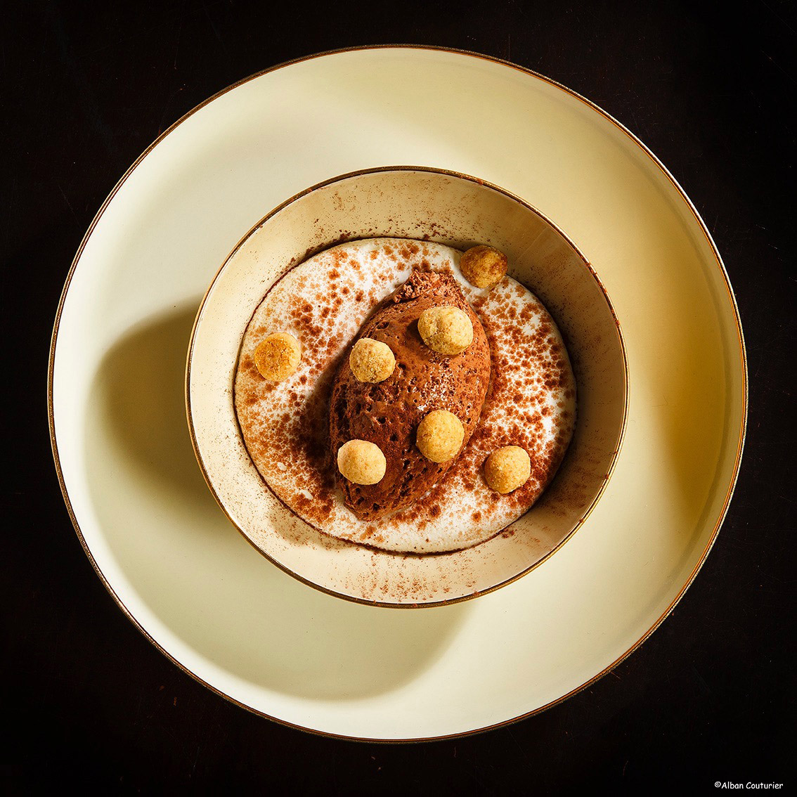 image pour la Manufacture de Monaco, recette dessert au chocolat, Guillaume Delage, ©Alban Couturier