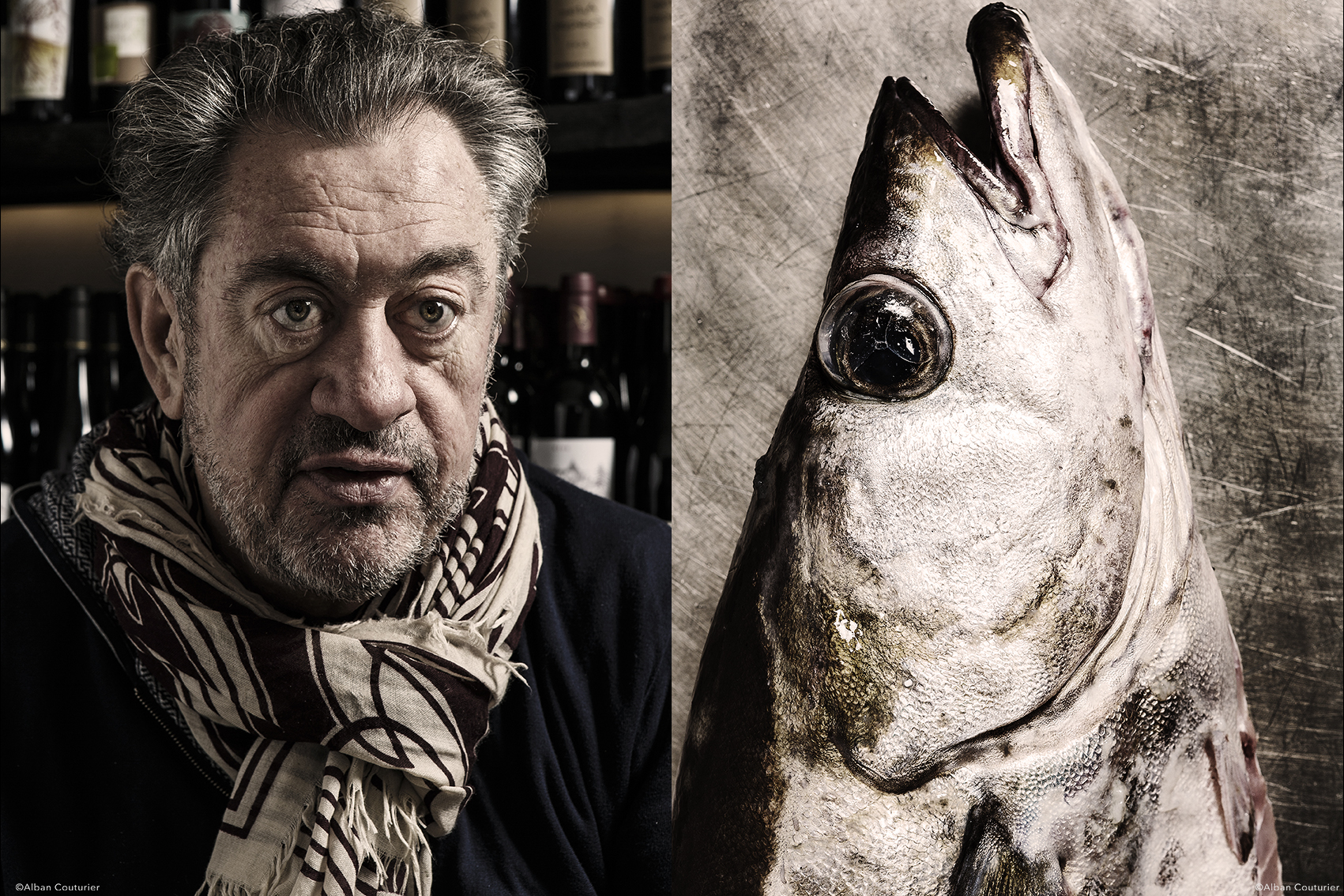 Portrait du chef et ami Bruno Verjus, à la recherche du beau produit, ©Alban Couturier