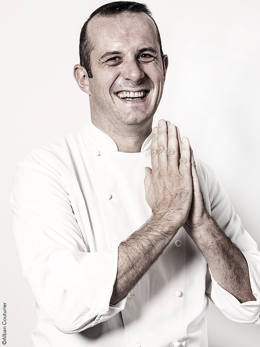 Portrait du chef et ami Thomas Guichard ©Alban Couturier