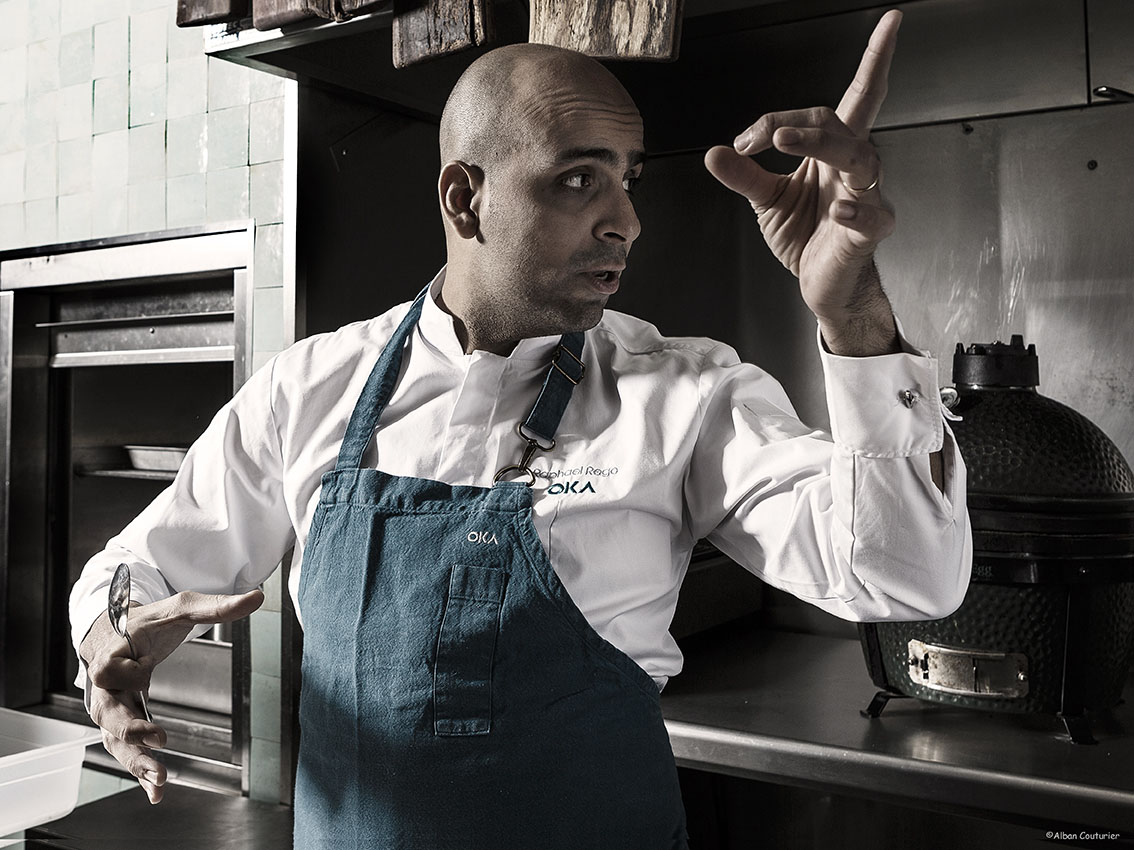 Rapahel Rego, chef Proprietaire, restaurant OKA et Maloka ©Alban Couturier