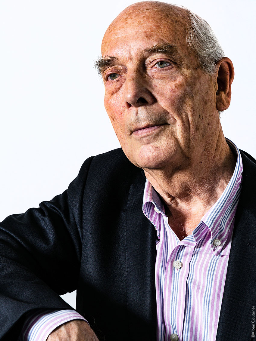 Portrait Gerard Goullencourt, Ex directeur Asie du Sud Est, Laboratoire SERVIER, ©Alban Couturier