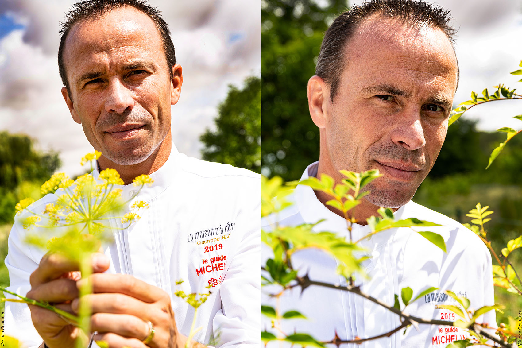 Christophe Hay, chef de l'année 2021, Gault & Millau , La Maison d'à Coté, 2 étoiles au guide Michelin, Montlivault ©Alban Couturier