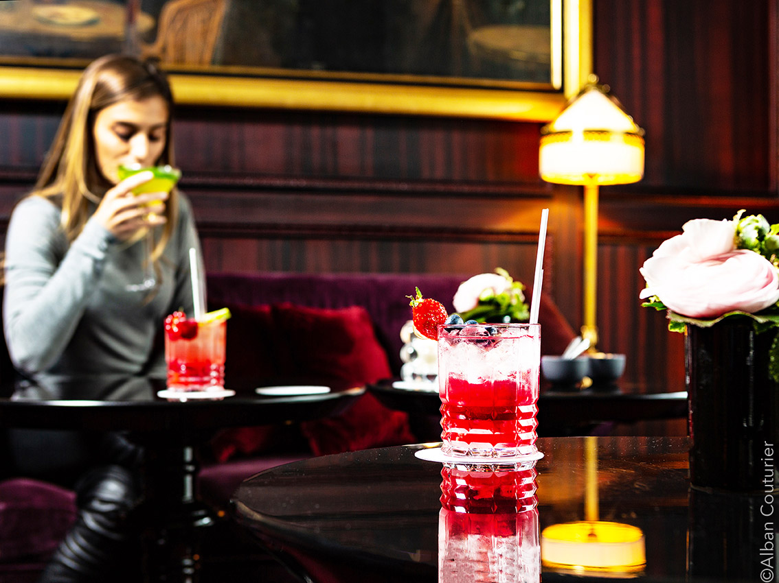Serie cocktail , Fouquet's Paris ©Alban Couturier