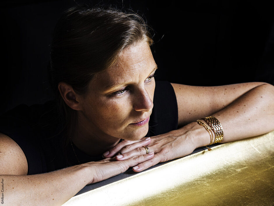 Portrait de Anne Luzin, Réflexion, Concentration ©Alban Couturier